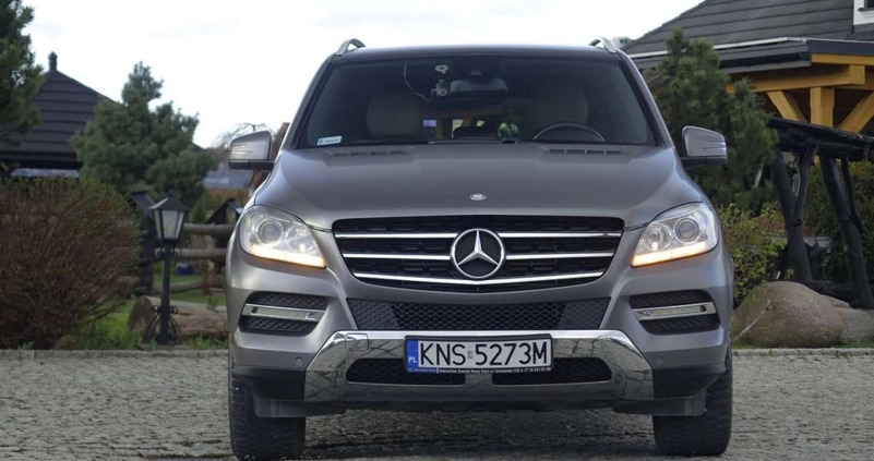 Mercedes-Benz ML cena 75700 przebieg: 228000, rok produkcji 2012 z Otmuchów małe 781